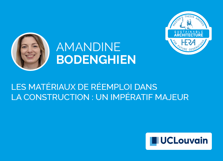 Amandine Bodenghien, Nominée HERA Award Sustainable Architecture 2024