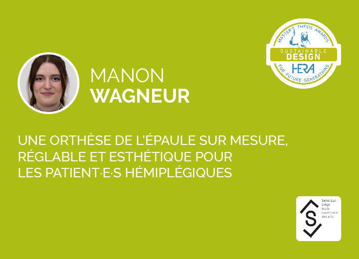 Manon Wagneur, Nominée HERA Award Sustainable Design 2024
