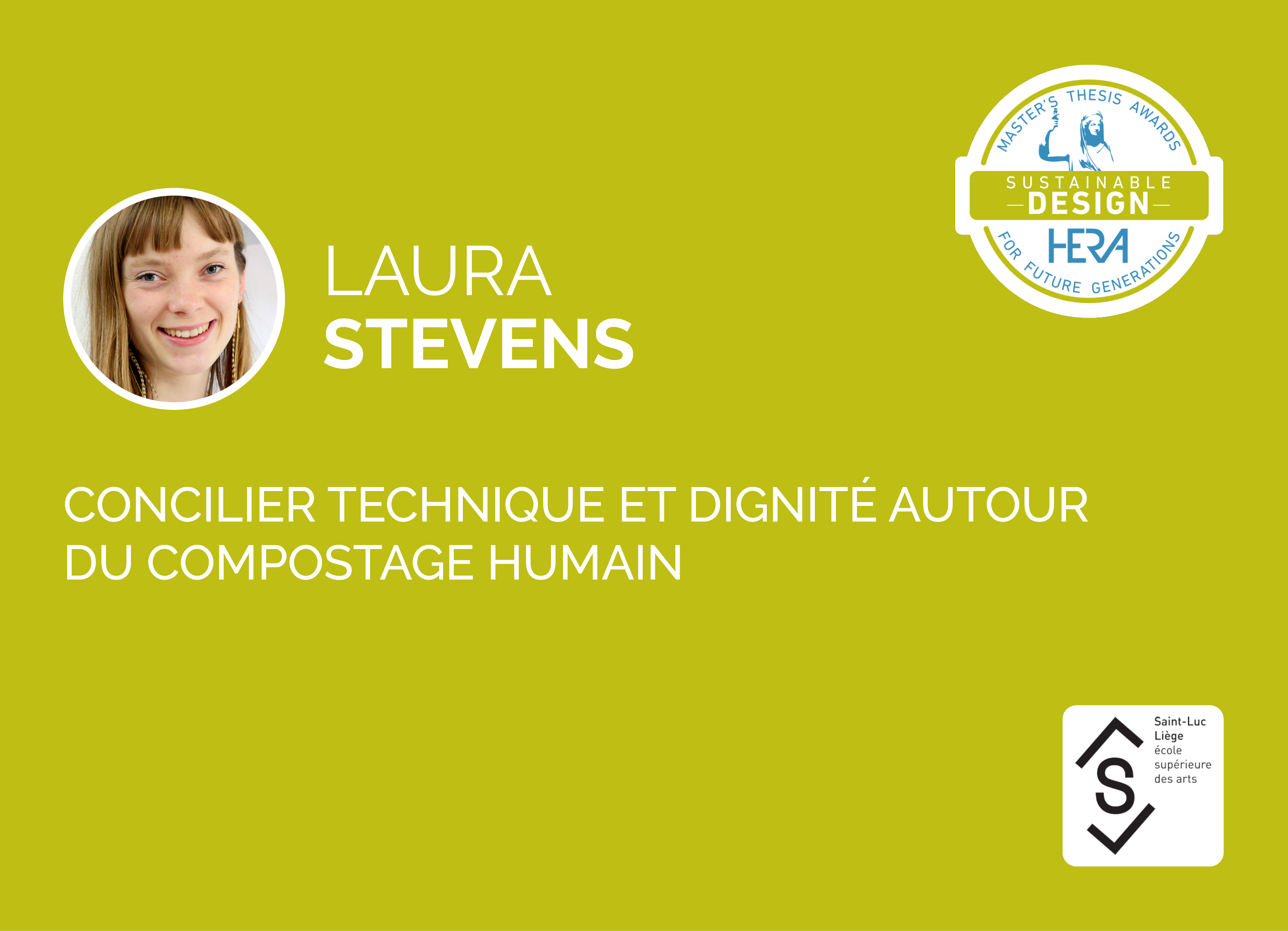 Laura Stevens, Lauréate 2025 du HERA Award Sustainable Design