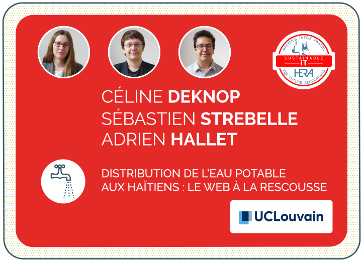 Céline Deknop, Adrien Hallet et Sébastien Strebelle