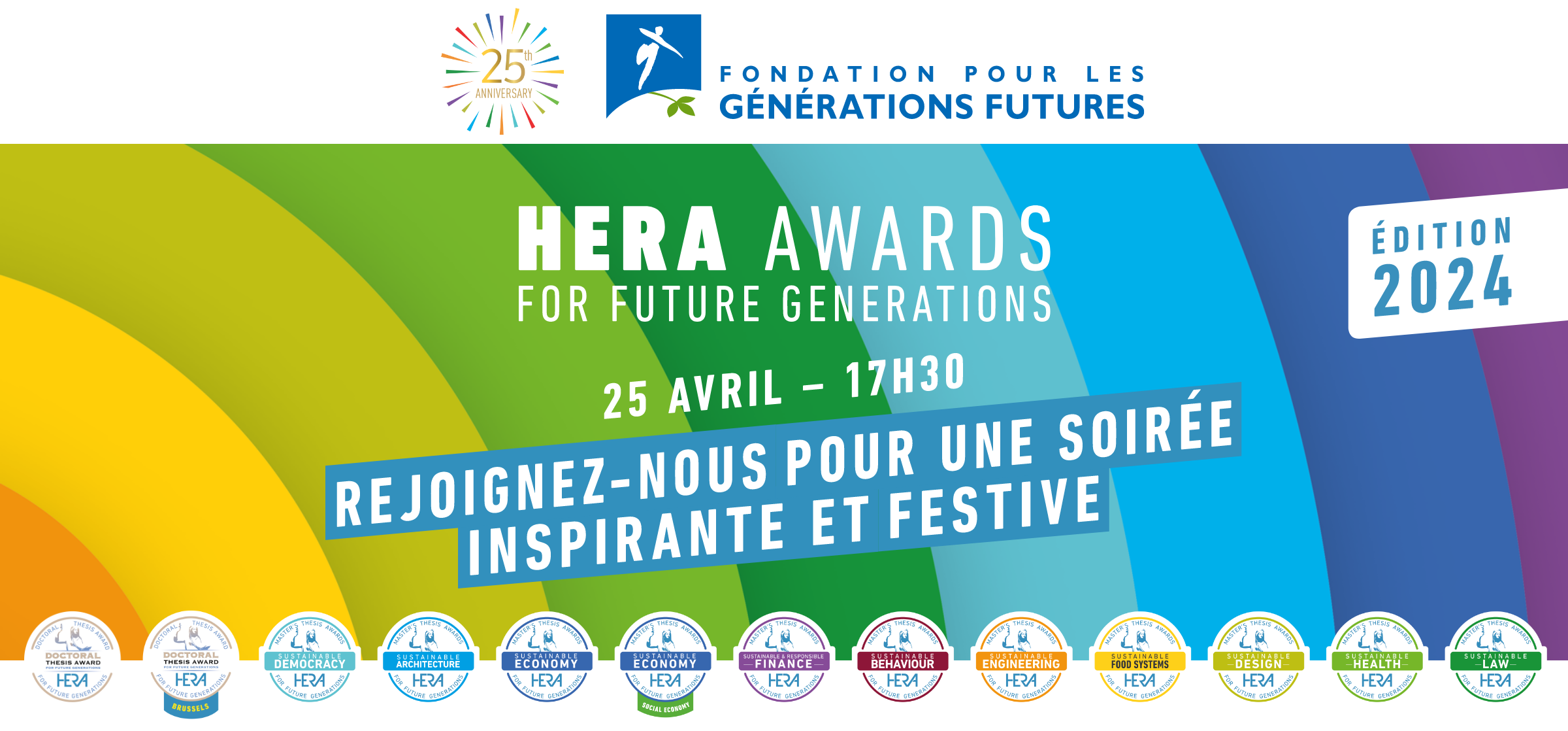Ceremonie de remise des prix HERA Awards 2024 - des jeunes qui pensent un monde plus soutenable