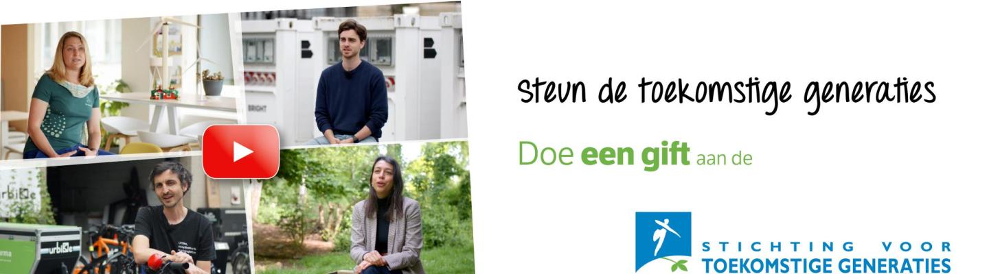 Steun de toekomstige generaties!