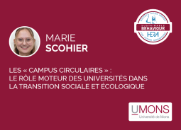 Marie Scohier, HERA Award Sustainable Behaviour 2024